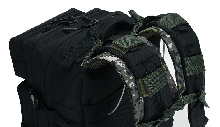 almofadas de ombro tácticas para mochila