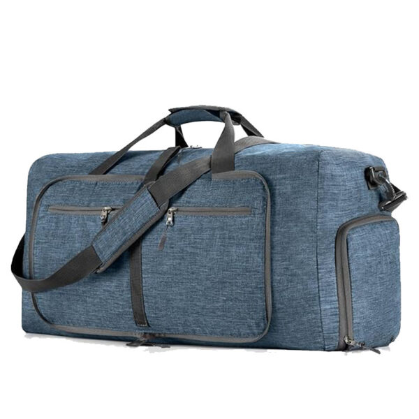 Foldable Travel Bag with Shoes Compartment for Men