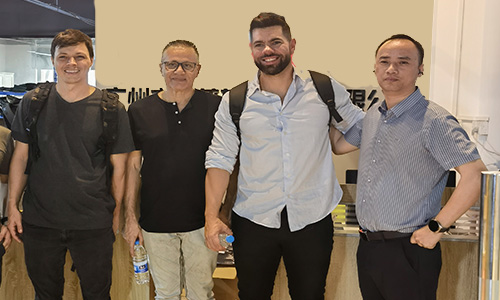 USA Customers Visiting us