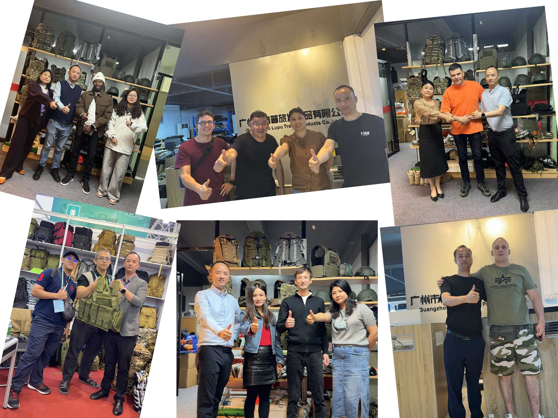 our clients visiting our company