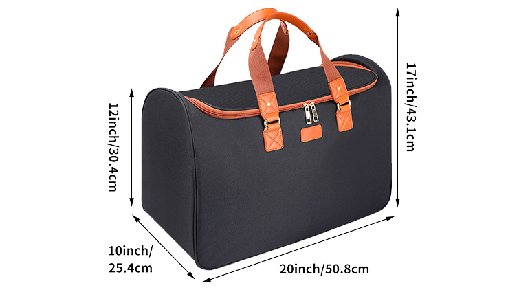 size-of-black-mens-luggage-bag