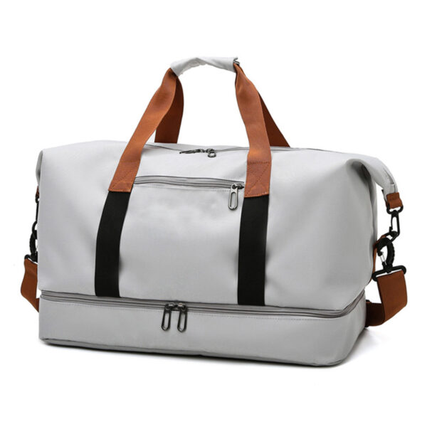 white-large-duffle-bag