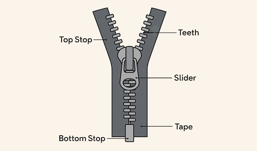 Key-Components-of-a-backpack-zippers